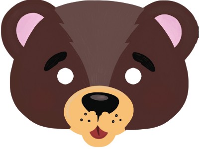 Maska medvedíka