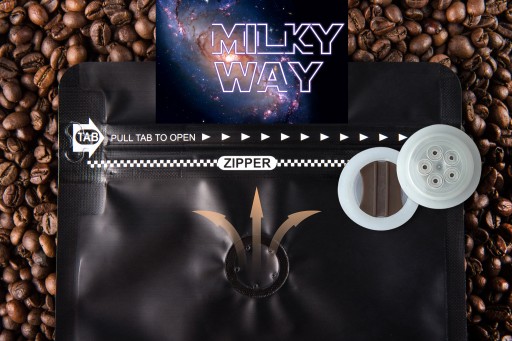 Zmes čerstvo pražených kávových zŕn Mliečna dráha 50G pre kávovar na espresso