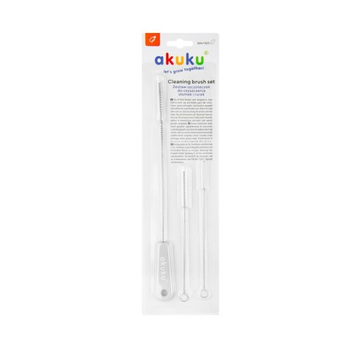 KEFY NA ČISTENIE SLIM, Kefka TUBE 3ks AKUKU