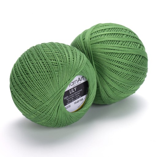 Ľaliová šnúra - 6332 Green YarnArt Novinka!