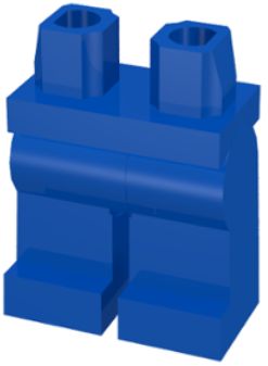 LEGO FEET LEGS PRE POSTAVU MODRÉ Č. 970c00