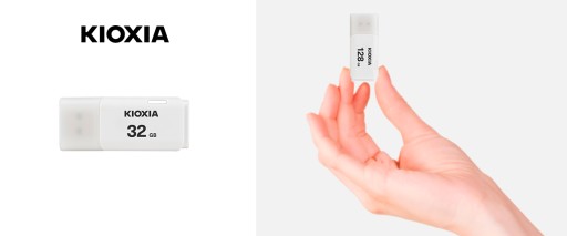 KIOXIA 32GB USB 2.0 kľúč Hayabusa U202 WHITE