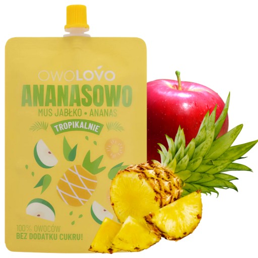 Ovocná dezertná pena pre deti 200g, Owolovo