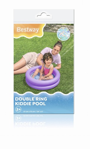 BAZÉN DETSKÝ, NAFUKOVACÍ BAZÉN PRE BIEŤA 61x15cm BESTWAY 51061