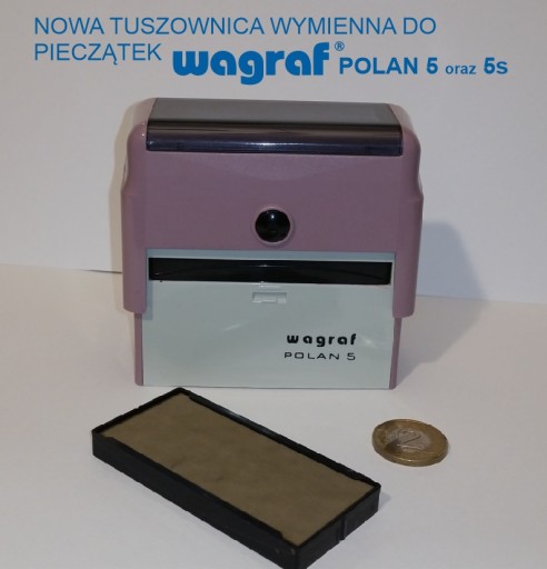 WAGRAF Polan 5 tampón s pečiatkovým atramentom
