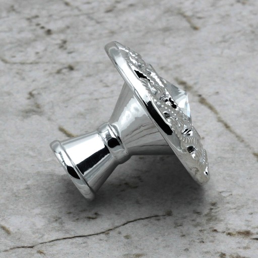 KĽÚČKA NÁBYTKOVÉHO GOMBÍKA NÁBYTKOVÉHO GOMBÍKA CHROM CRYSTAL