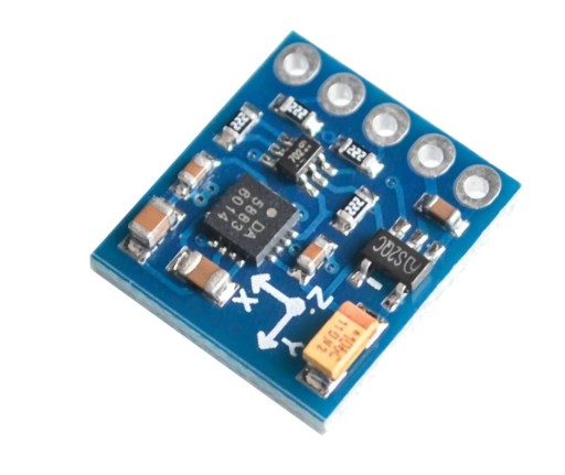 075 GY-271 QMC5883 Arduino elektronický kompas