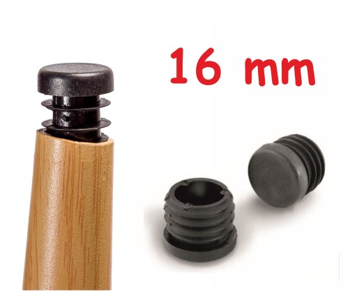 POTAHY NA STOLIČKU ZÁSTRČKA NA OCHRANU NÔH NOHY 16MM 4KS