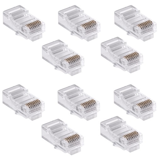 RJ45 počítačová zástrčka 8P 8C drôt 1 ks