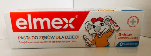 Elmex zubná pasta pre deti od 0 do 6 rokov
