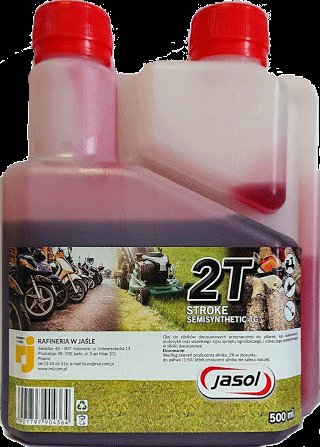 JASOL 2T TAKT POLOSYNTETICKÝ OLEJ ČERVENÝ 0,5L