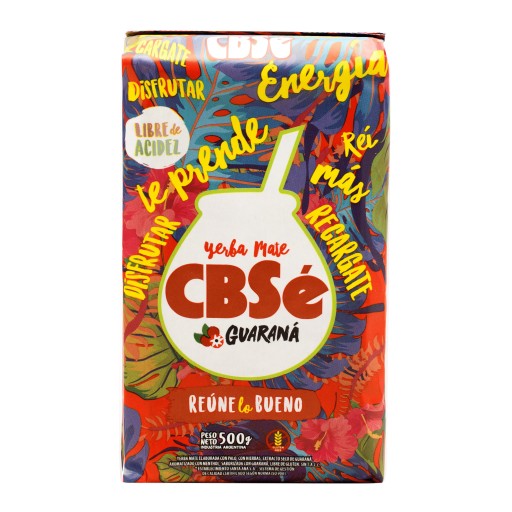 Yerba Mate CBSe Guarani STRONG ENERGY 0,5kg 500g