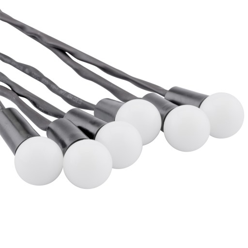 Solárna lampa Púpavové gule Záhradné gule 70cm + Twilight Senzor