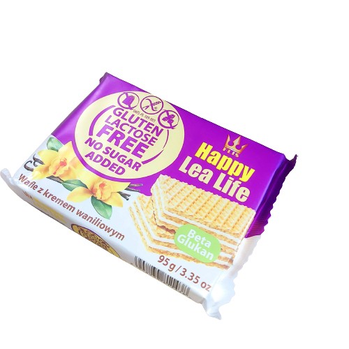 FLIS HAPPY LEA LIFE VANILKOVÉ OBLÁTKY BEZLEPKU 95g DÁTUM: 2024/09/04