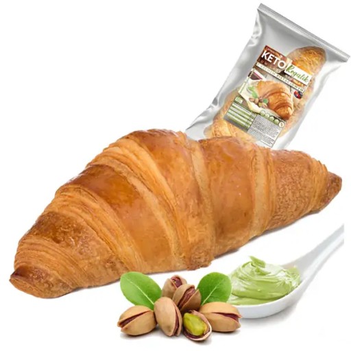 KETO CROISSANT mini s pistáciovým krémom - potraviny, keto produkty