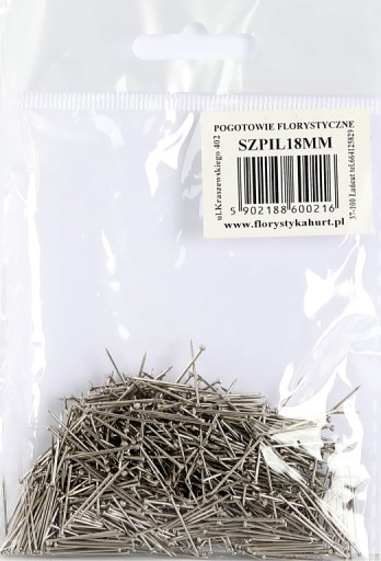 Stredne krajčírske špendlíky 18mm/900ks 50gram 18MM