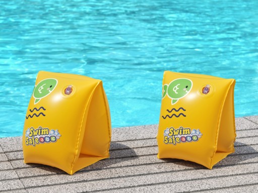 SwimSafe plavecké návleky Bestway 25x15cm