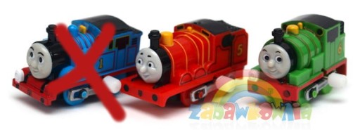 TOMY Tomek Piotrek Kuba naťahovací rušeň