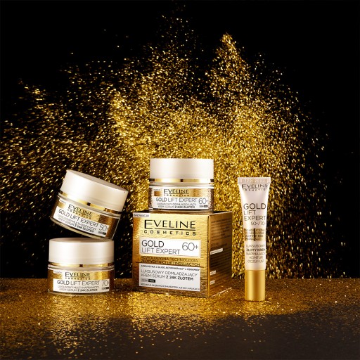 Krém Eveline Cosmetics Gold Lift Expert 70+