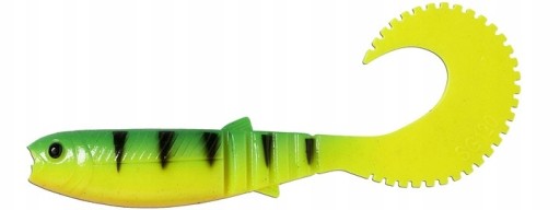 LURE SavageGear Cannibal Curl Tail 10cm-5g Firetiger