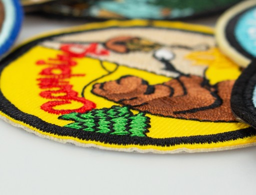 TERMO Scout Patches SET Camping Mountains Forest
