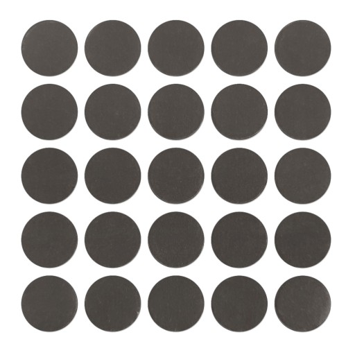 Samolepiace zátky Svetlý grafitový fi14mm nábytok