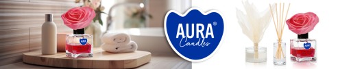Vonné vosky do krbu Škorica - Klinček, priemer 5,6 cm AURA Home Care