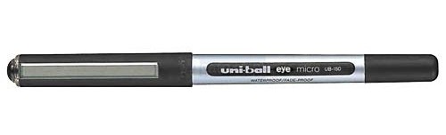 Guľôčkové pero Uni-Ball UB-150, čierne, 0,3 mm