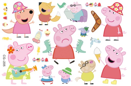 Odnímateľné tetovanie pre deti PEPPA PIG CG205