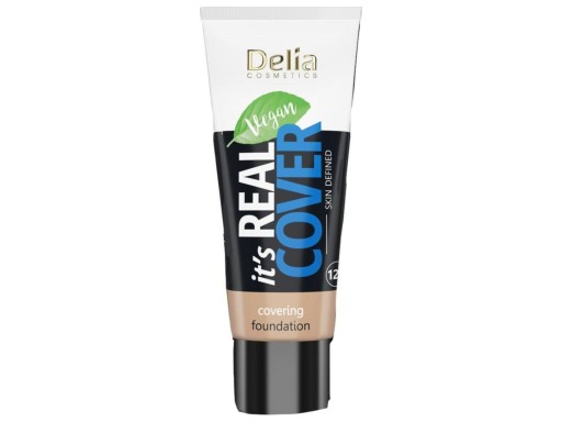 DELIA REAL COVER FOUNDATION 206 MEDOVÁ TUBA 30ML