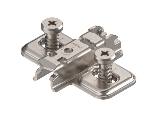 Vedenie BLUM CLIP, 3 mm, oceľové EURO skrutky nastavenie výšky 173L8130