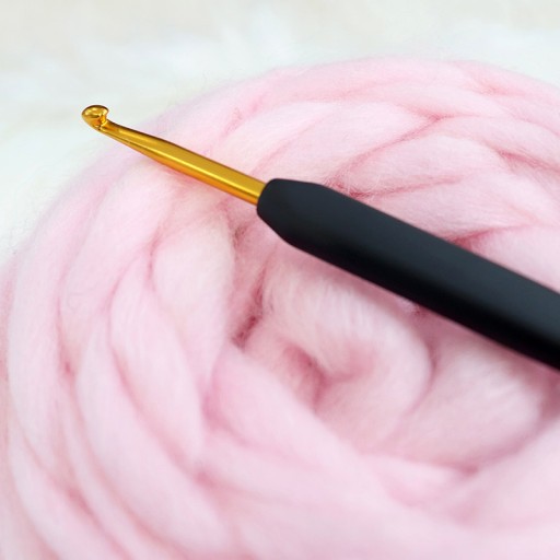 Jednostranný hliníkový háčik Soft Grip-9,00 mm