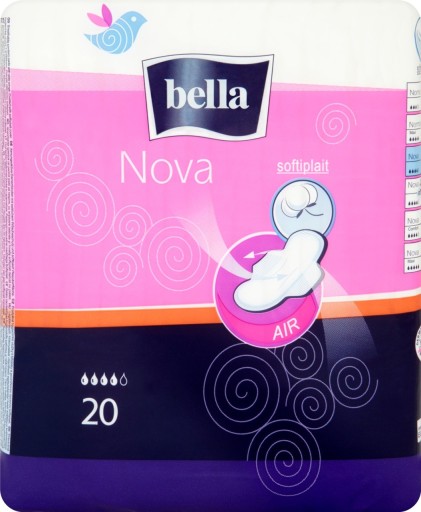 Bella Hygienické vložky Normal bez krídel 20 ks.