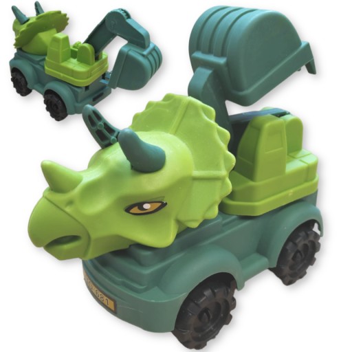 PIESKOVÝ AUTOMATICKÝ Sklápač RÝPADLO DINOSAUR SAND NÁKLADNÝ NÁKLADNÝ AUTOMOBIL