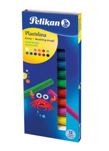 Materská škola plastelína 12col 95g PELIKAN