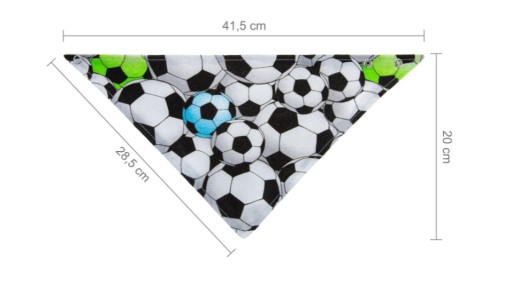 Šál podbradník bandana šatka COTTON AKUKU