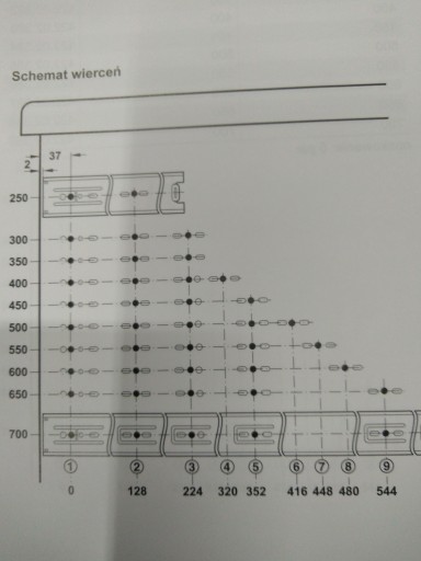 Guličkové vedenie, plný výsuv 450/45 HAFELE