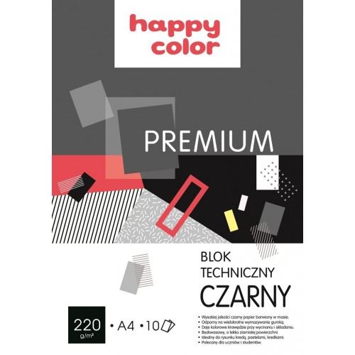TECHNICKÝ BLOK ČIERNA A4/10K 220G PREMIUM