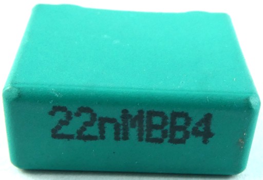 Fólia RIFA Y2 22nF 0,022uF 20% 300V AC 10ks