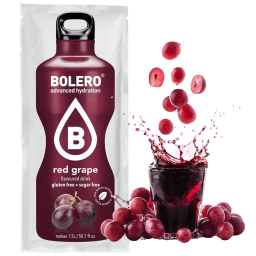 Bolero Drink Instant Zero Bez cukru Červená Grapie ks