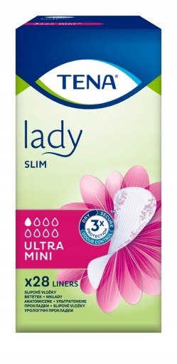 TENA Lady slim ultra mini anatomické vložky 28 ks