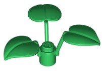 LEGO PLANT 6255 VODNÝ LEAF BUSH svetlozelený (1g)