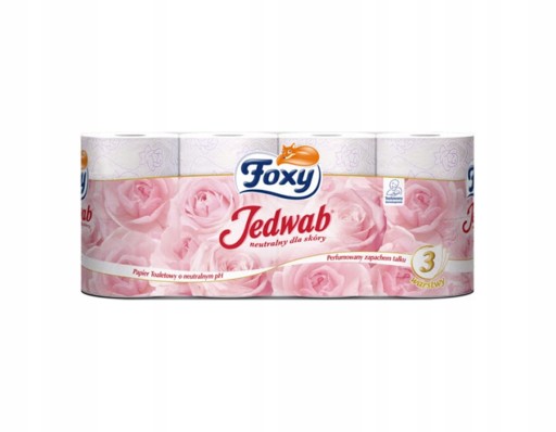 Voňavý toaletný papier Foxy 8 ks.
