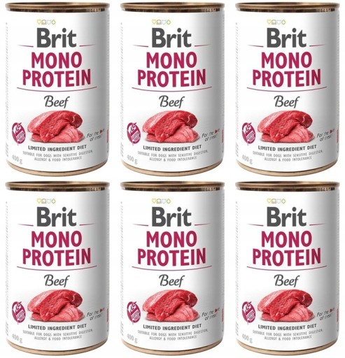 Brit Mono Protein 400 g hovädzie mäso
