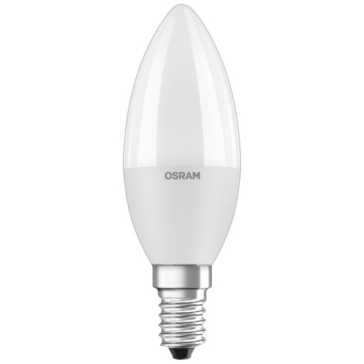 LED SVIEČKOVÁ žiarovka E14 5,5W 40W 2700K OSRAM 3-BAL.