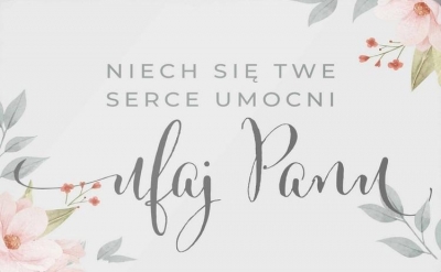 Magnet na chladničku - Nech je vaše srdce posilnené