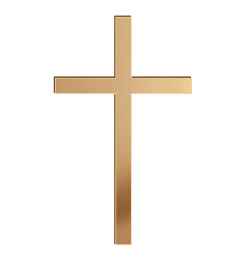 Bočný vrchnák na tortu Cross Baptism Communion Confirmation zlaté plexi