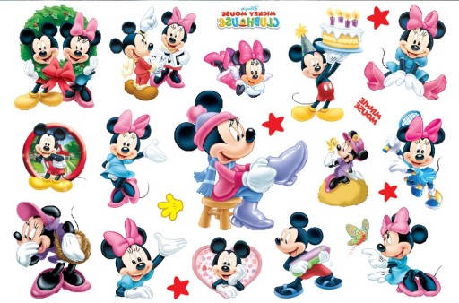 UMÝVAJÚCE TETOVANIE PRE DETI MINNIE MOUSE CG356