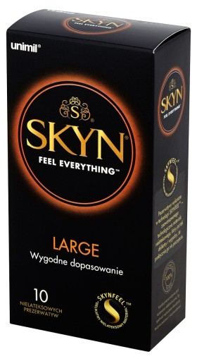 UNIMIL SKYN LARGE nelatexová krabička 10 ks