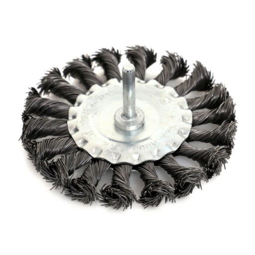 BRIDED KOTÚČOVÁ KEFA S STOPKOU M6 100 mm KD10988